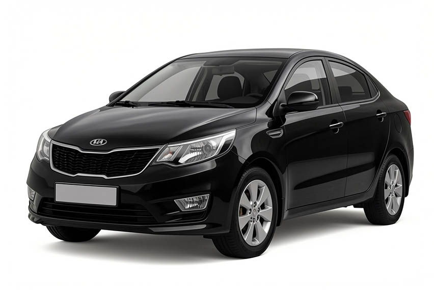 Kia Rio arenda avto v Mozyre